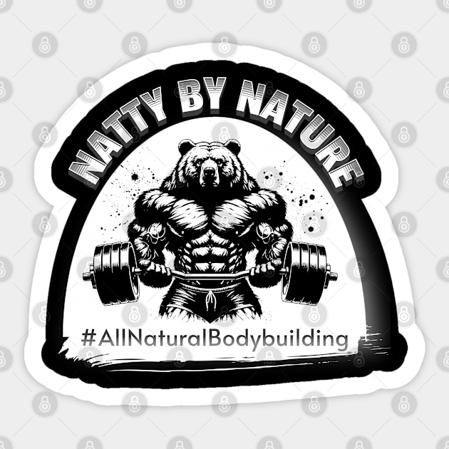 Natural Bodybuilding Vegan Sport Apparel Healthy Exercise Sticker by woormle